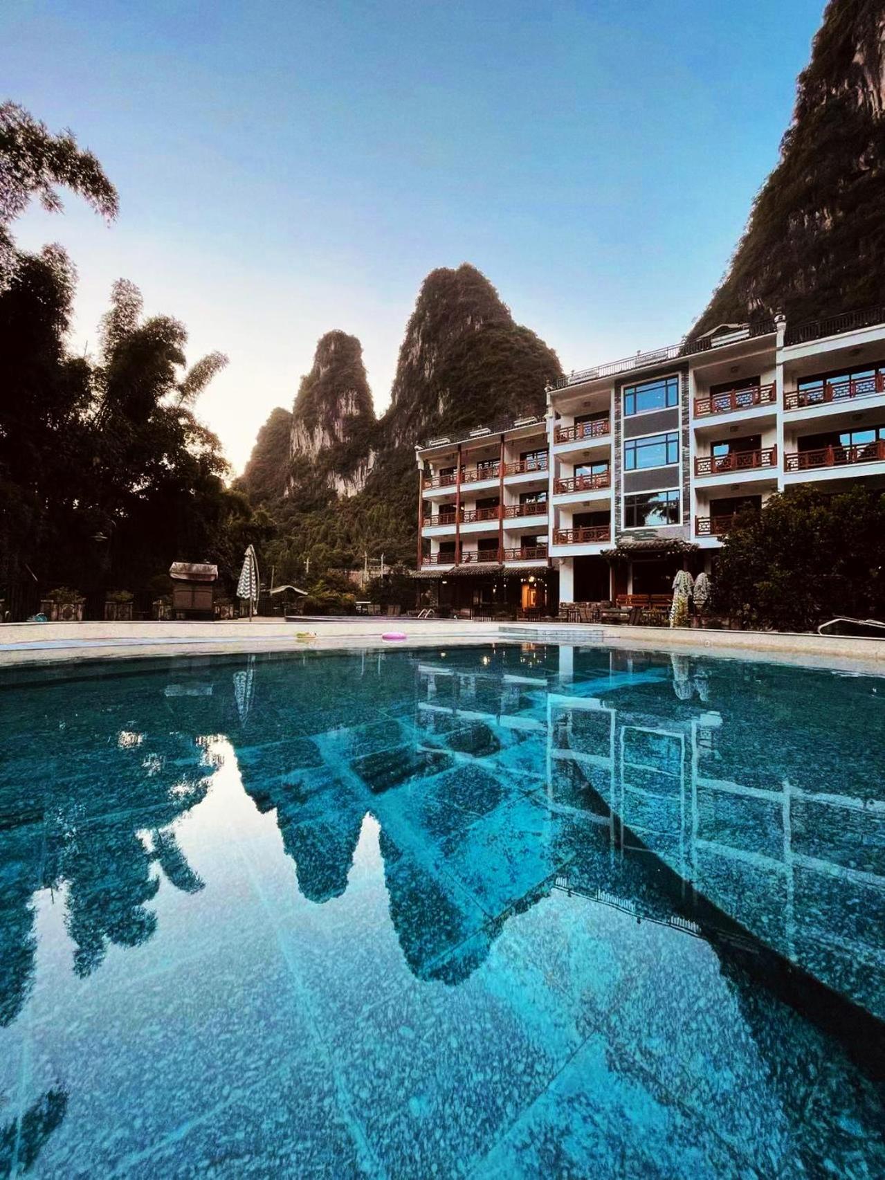 Yangshuo Shanshuiyao Resort - Free Train Station Pick Up And Drop Off Ngoại thất bức ảnh